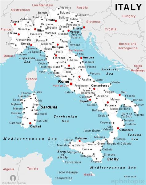 city names of italy